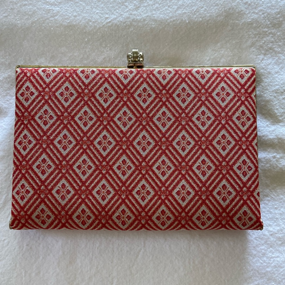 Vintage Japanese Silk Purse Clutch